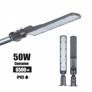 LUMINARIA ALUMBRADO PUBLICO 50W LED OPALUX