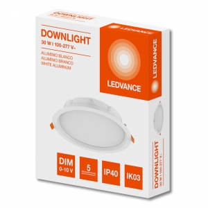 DOWNLIGHT LED DIMABLE 30W 3400LM 100V – LEDVANCE