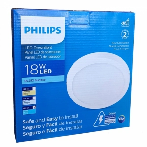 LUMINARIA LED DOWNLIGHT CIRCULAR 18W 110V PHILIPS