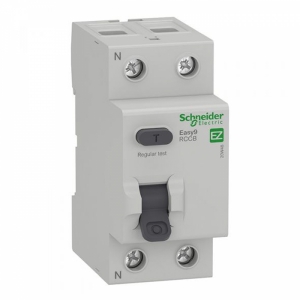 INTERRUPTOR DIFERENCIAL EASY9 2X25 AMP, SCHNEIDER