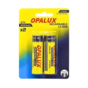 BATERIA 18650 LI-ION (SP) 3.7V 2000MAH OPALUX ICR18650-20FT(B2)